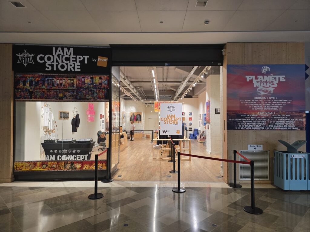 Création du pop-up IAM Concept Store